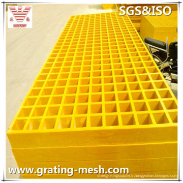 Résistance UV et anti-glissement FRP Gratings pour Walkway / Platform